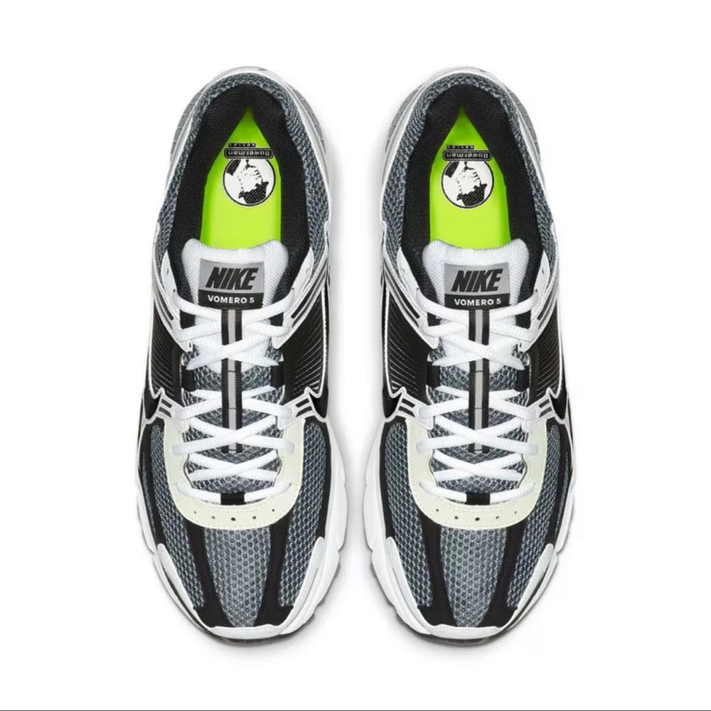 👽 NIKE ZOOM VOMERO 5 DARK GREY BLACK WHITE 👽 - Picture 4 of 4